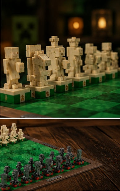 Minecraft Chess Set — Collector Edition