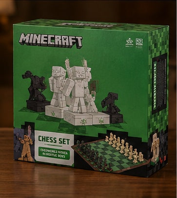 Minecraft Chess Set — Collector Edition