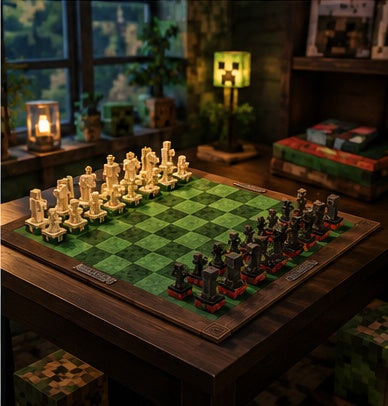 Minecraft Chess Set — Collector Edition